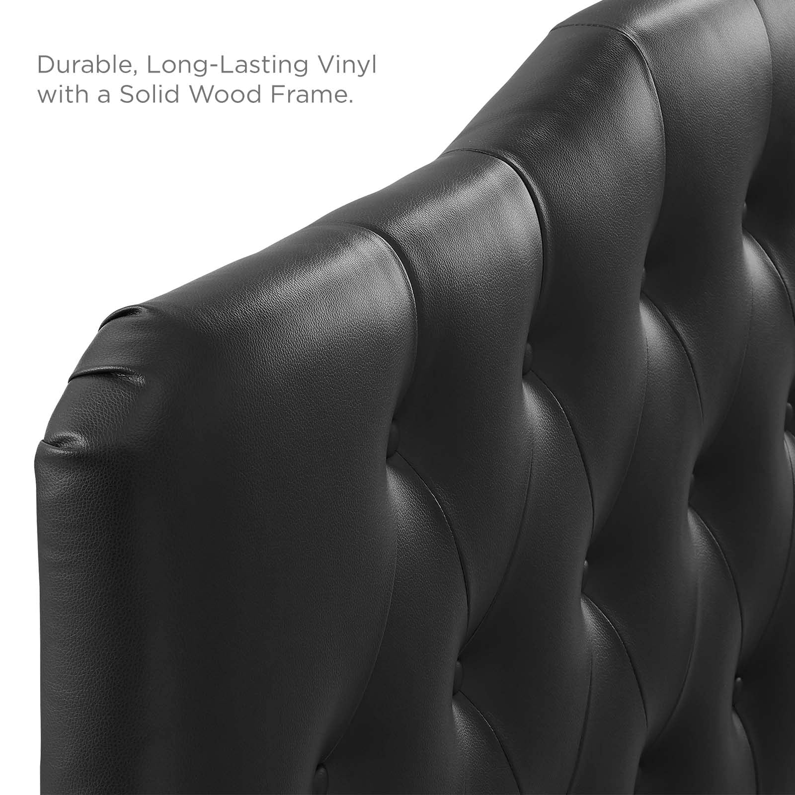 Annabel Upholstered Vinyl Queen Headboard by Modway