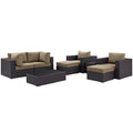 Convene 8 Piece Outdoor Patio Sectional Set by Modway