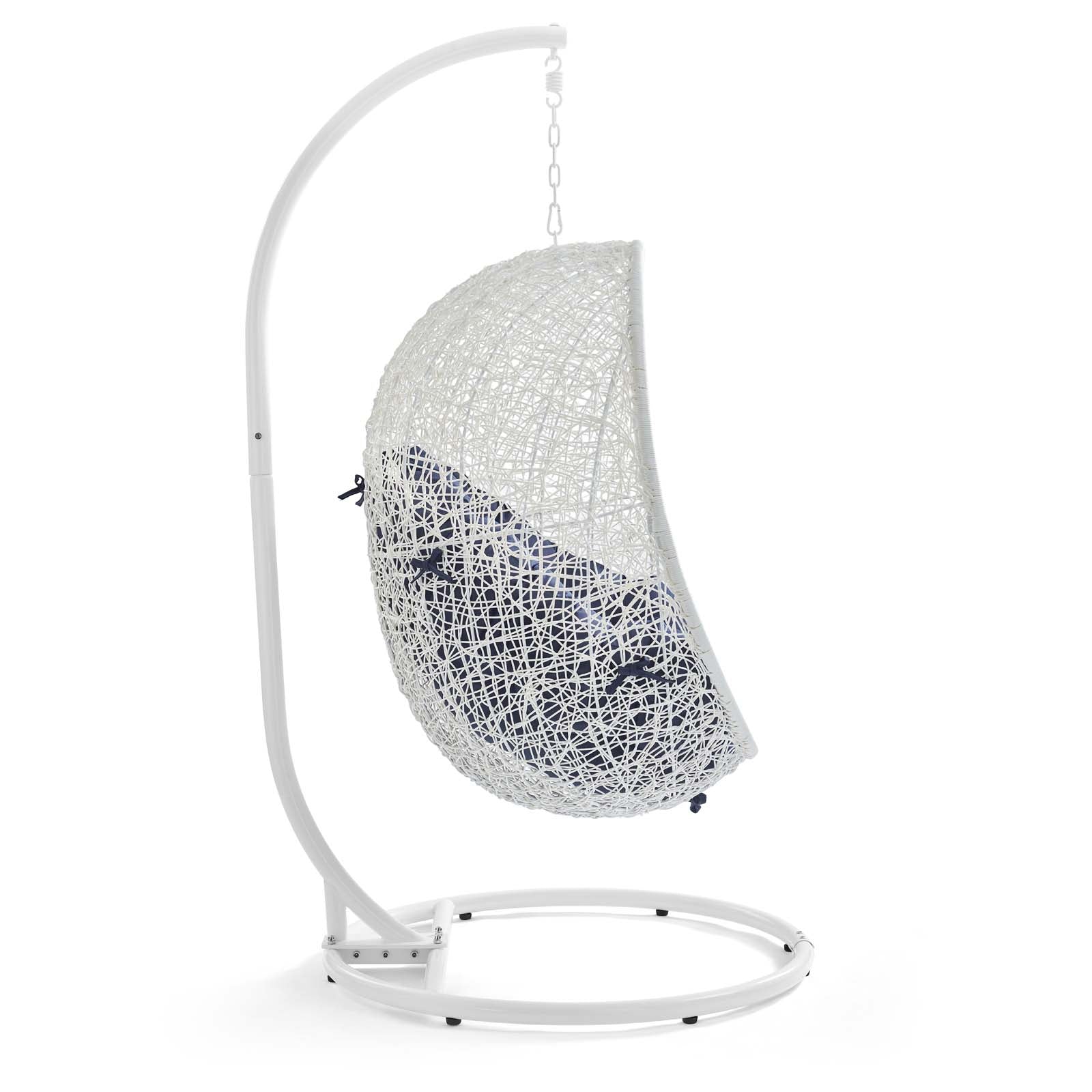 Hide Outdoor Patio Sunbrella¨ Swing Chair With Stand by Modway