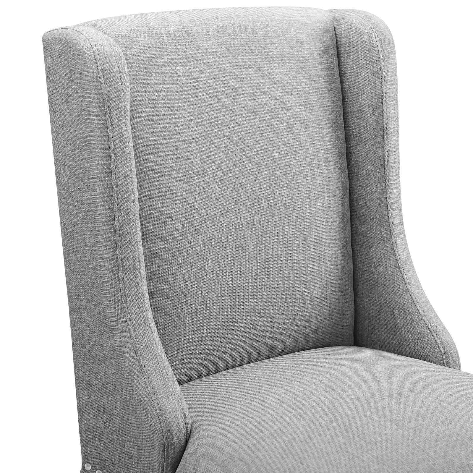 Baron Upholstered Fabric Bar Stool by Modway