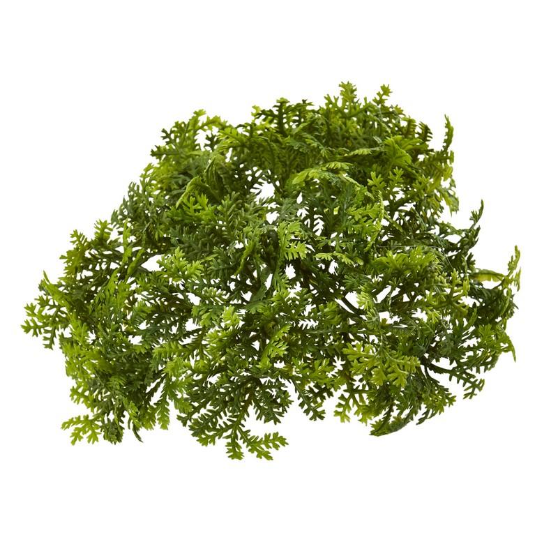 6"  Moss Artificial Bush Flower (Set of 12)