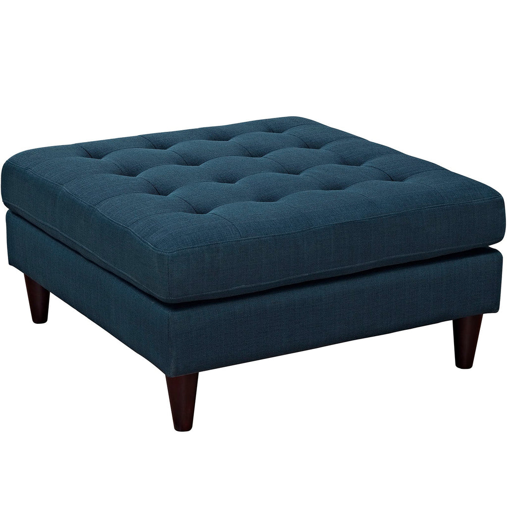 Empress Upholstered Fabric Large Ottoman by Modway