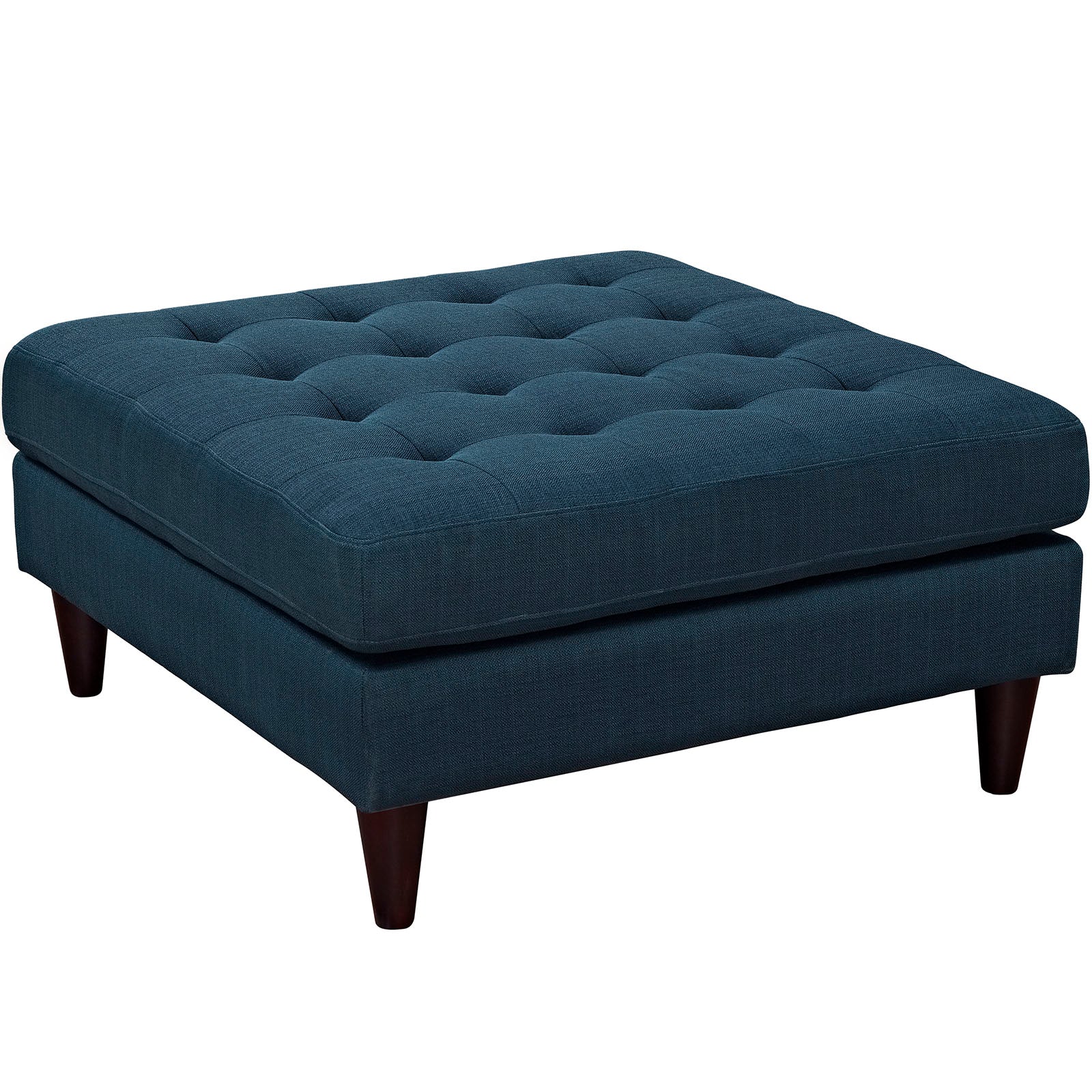 Empress Upholstered Fabric Large Ottoman by Modway