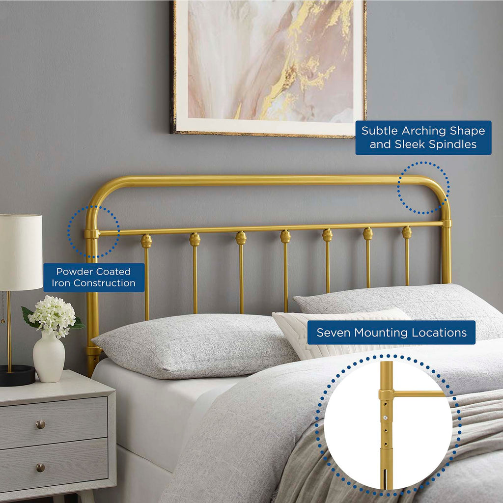 Sage Metal Queen Headboard by Modway