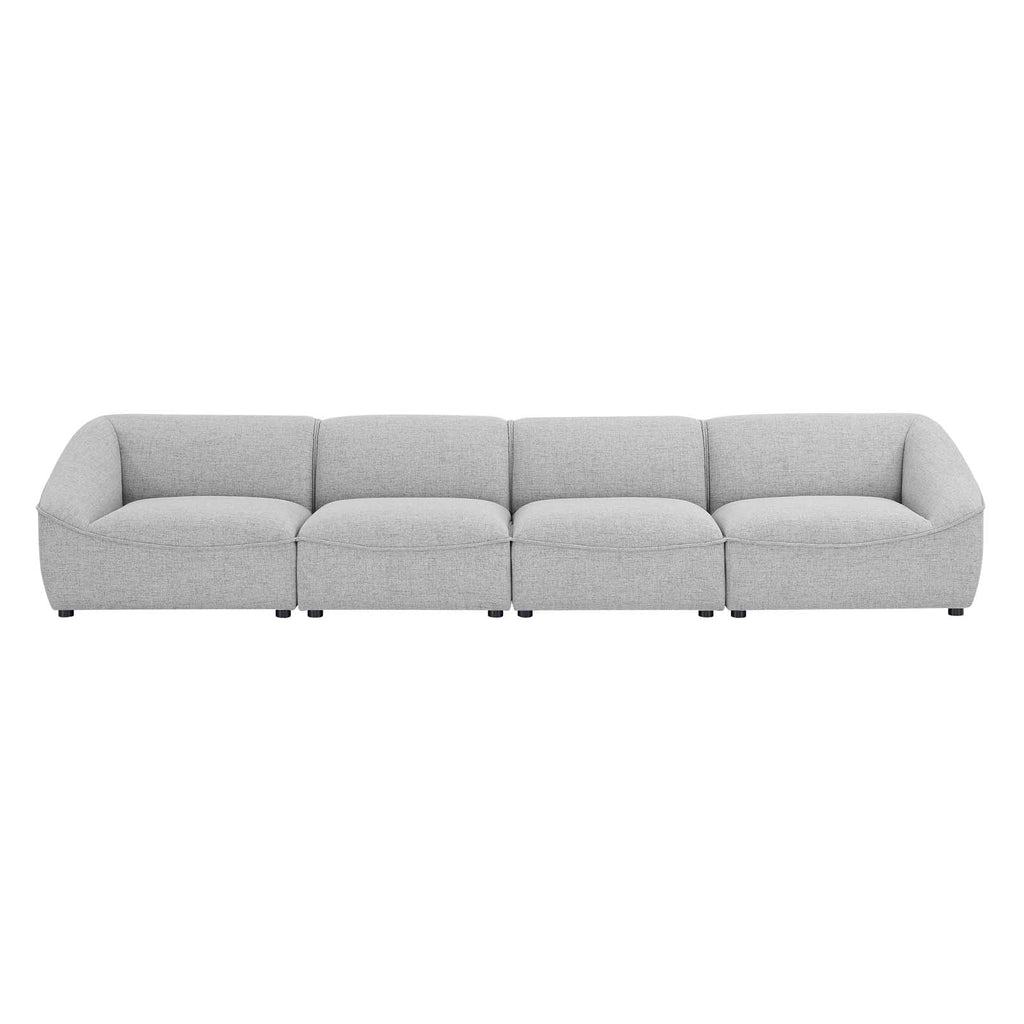 Comprise 4-Piece Sofa in Light Gray