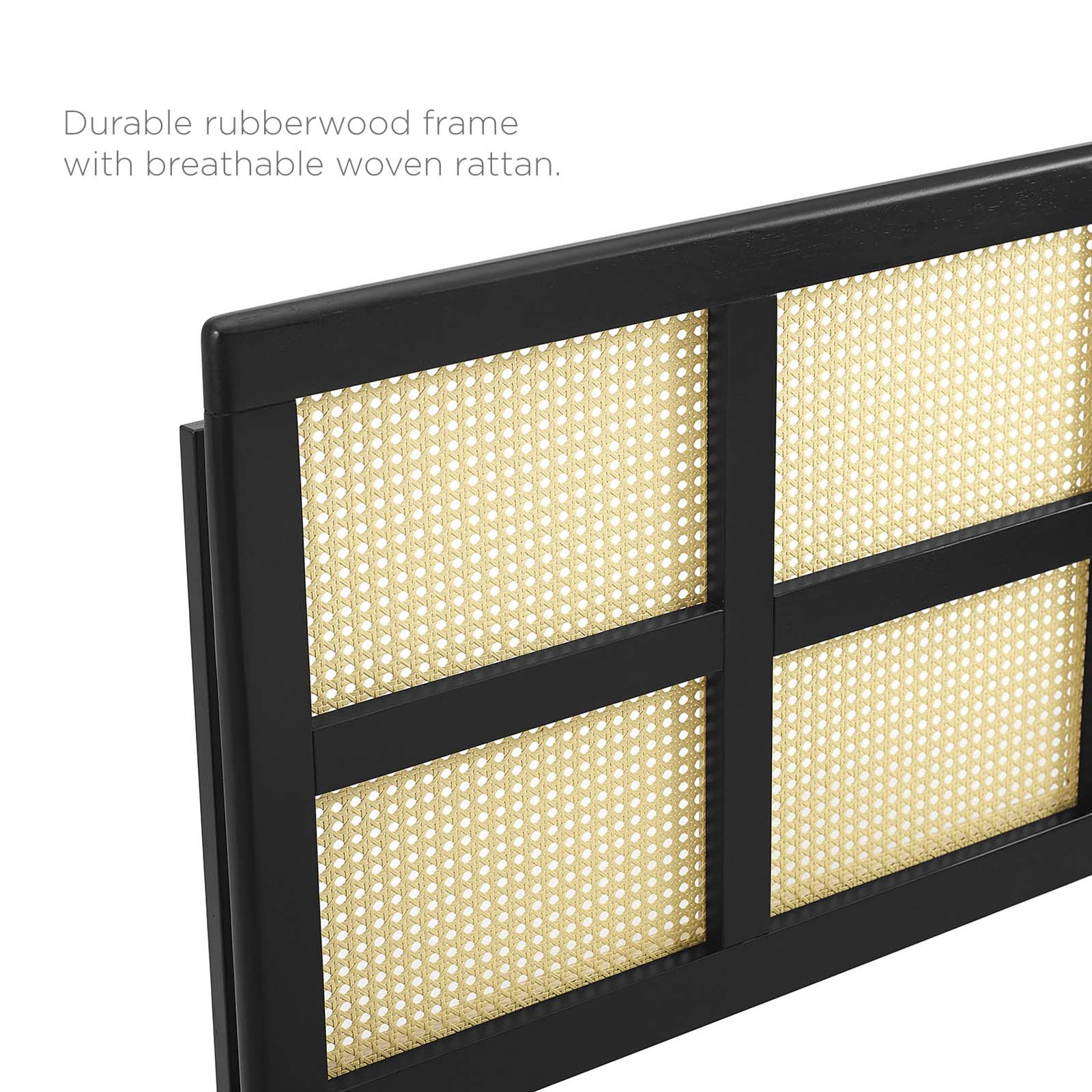 Luana Cane Queen Headboard by Modway