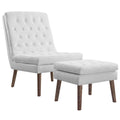 Modify Upholstered Lounge Chair and Ottoman by Modway