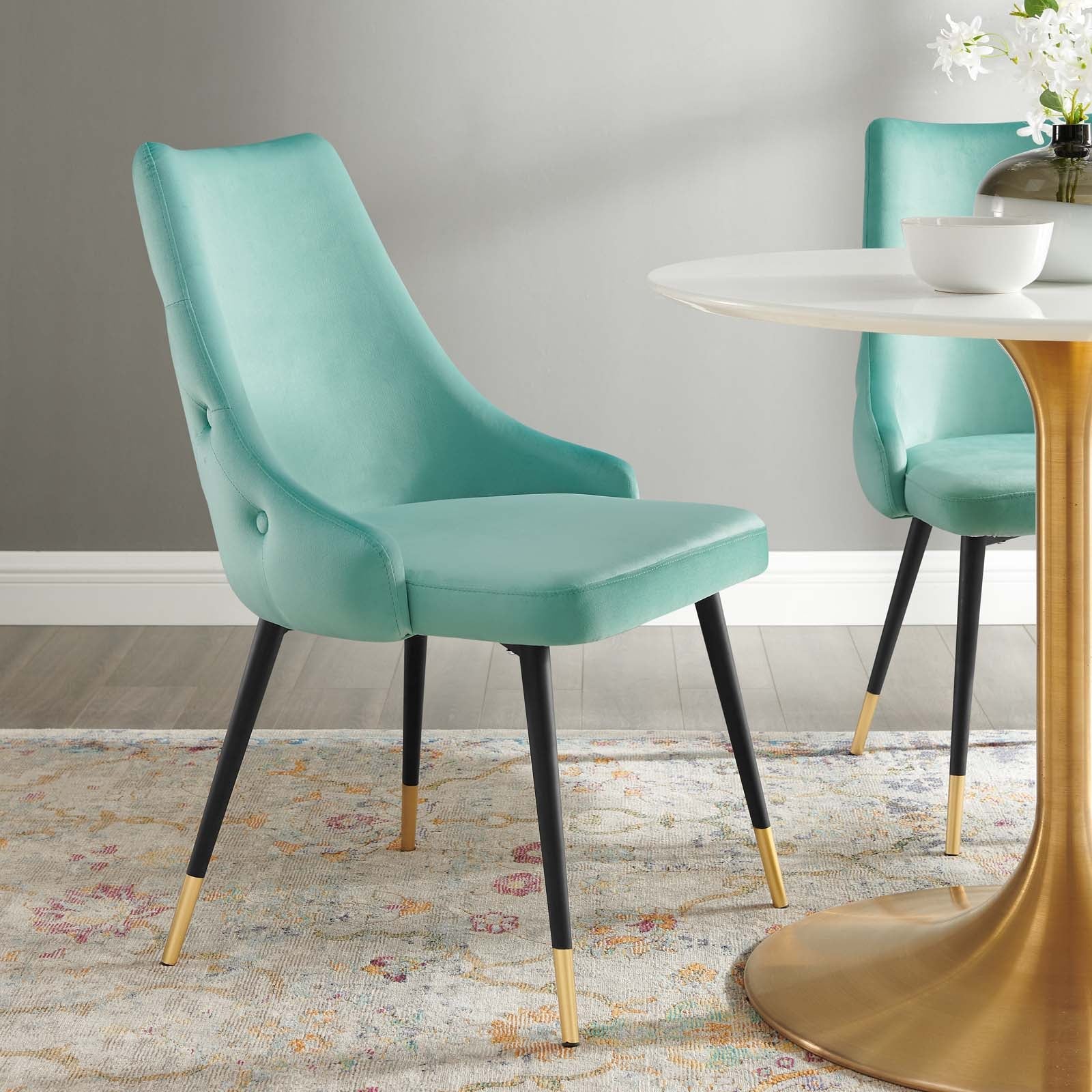 Adorn Tufted Performance Velvet Dining Side Chair by Modway