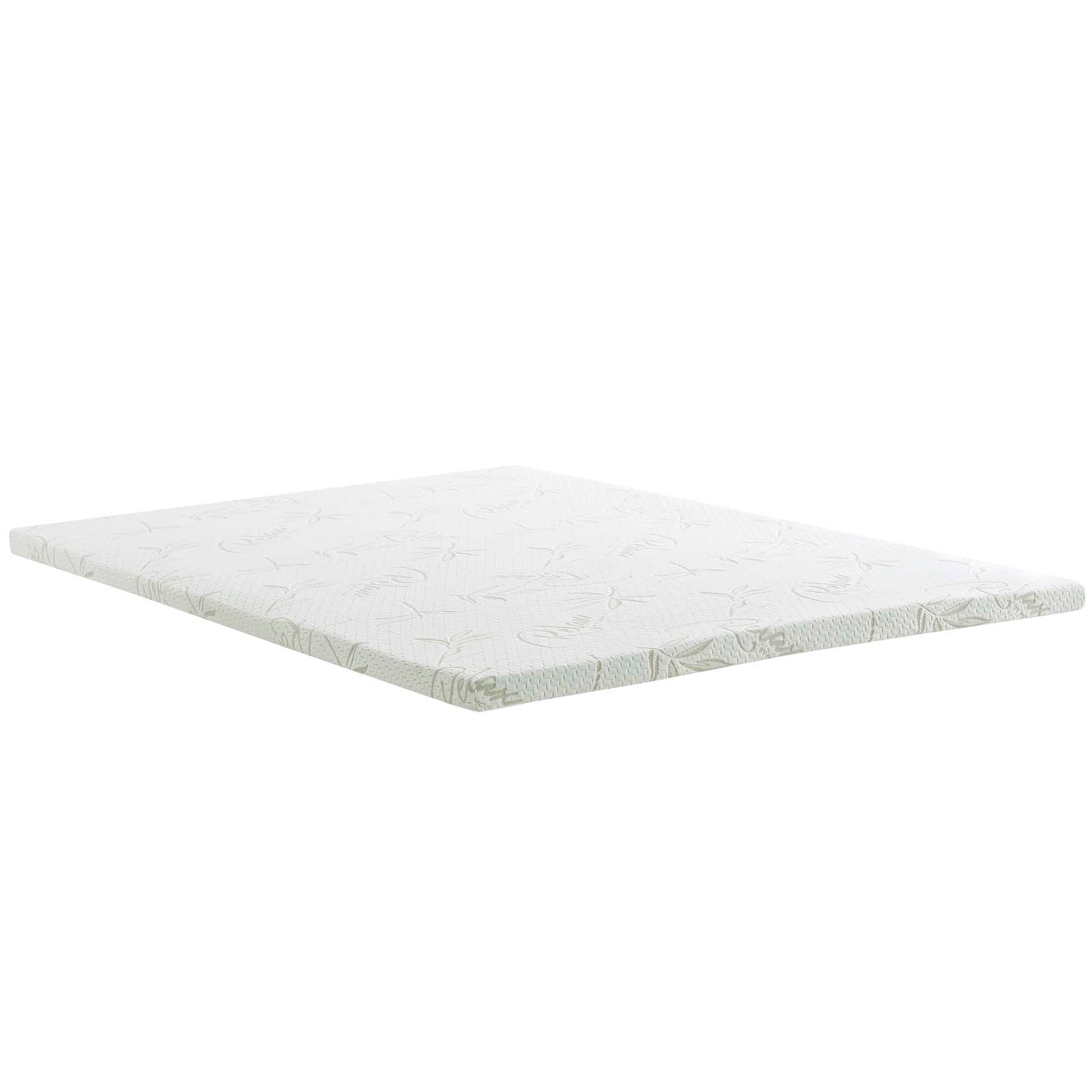 Relax Queen 2" Gel Memory Foam Mattress Topper by Modway