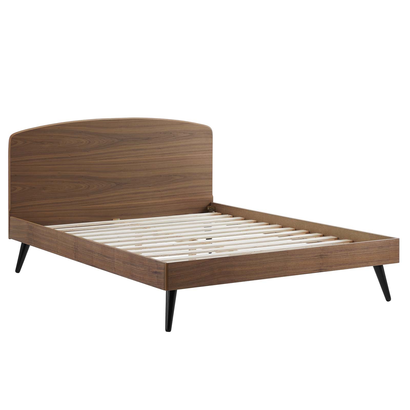 Bronwen Wood Full Platform Bed by Modway