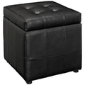 Volt Storage Upholstered Vinyl Ottoman by Modway