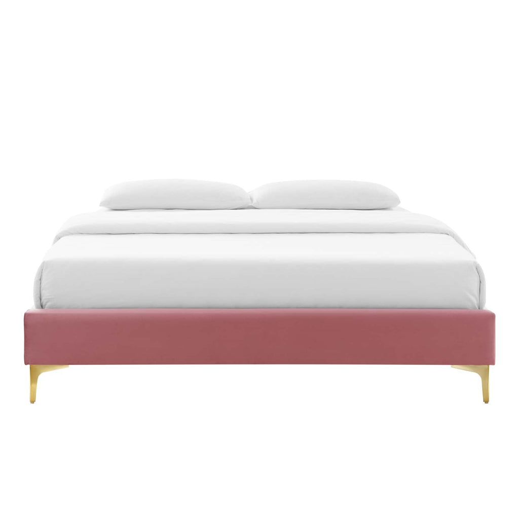 Sutton Performance Velvet Twin Bed Frame by Modway