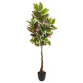 65"  Rubber Leaf Artificial Tree (Real Touch)