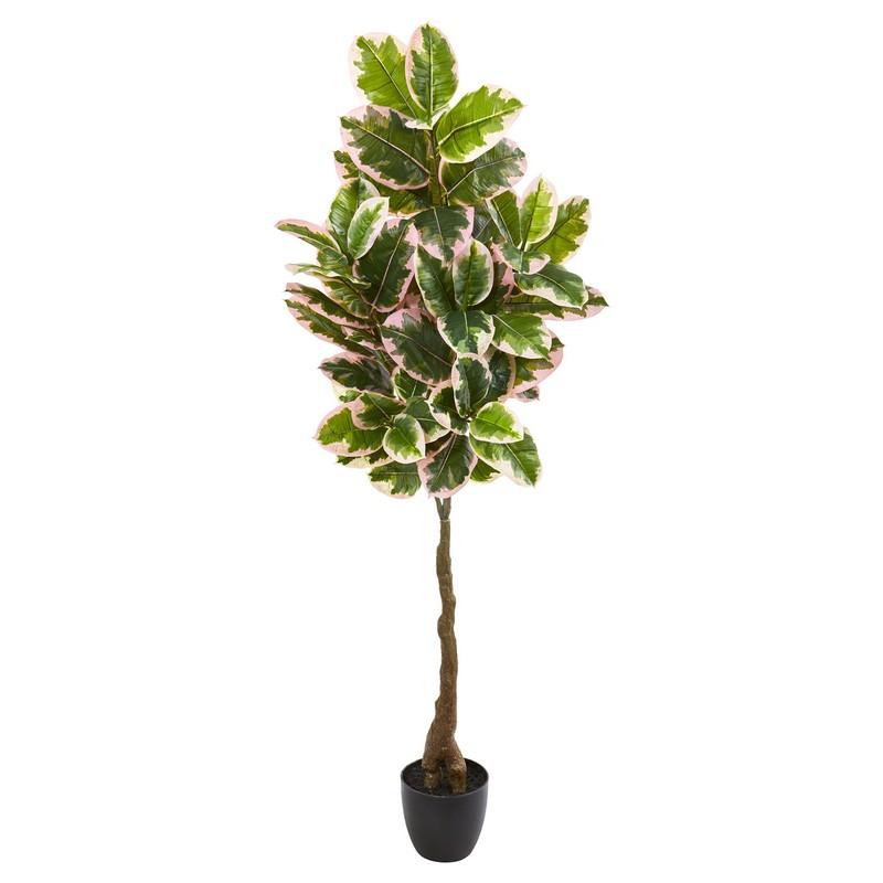 65"  Rubber Leaf Artificial Tree (Real Touch)