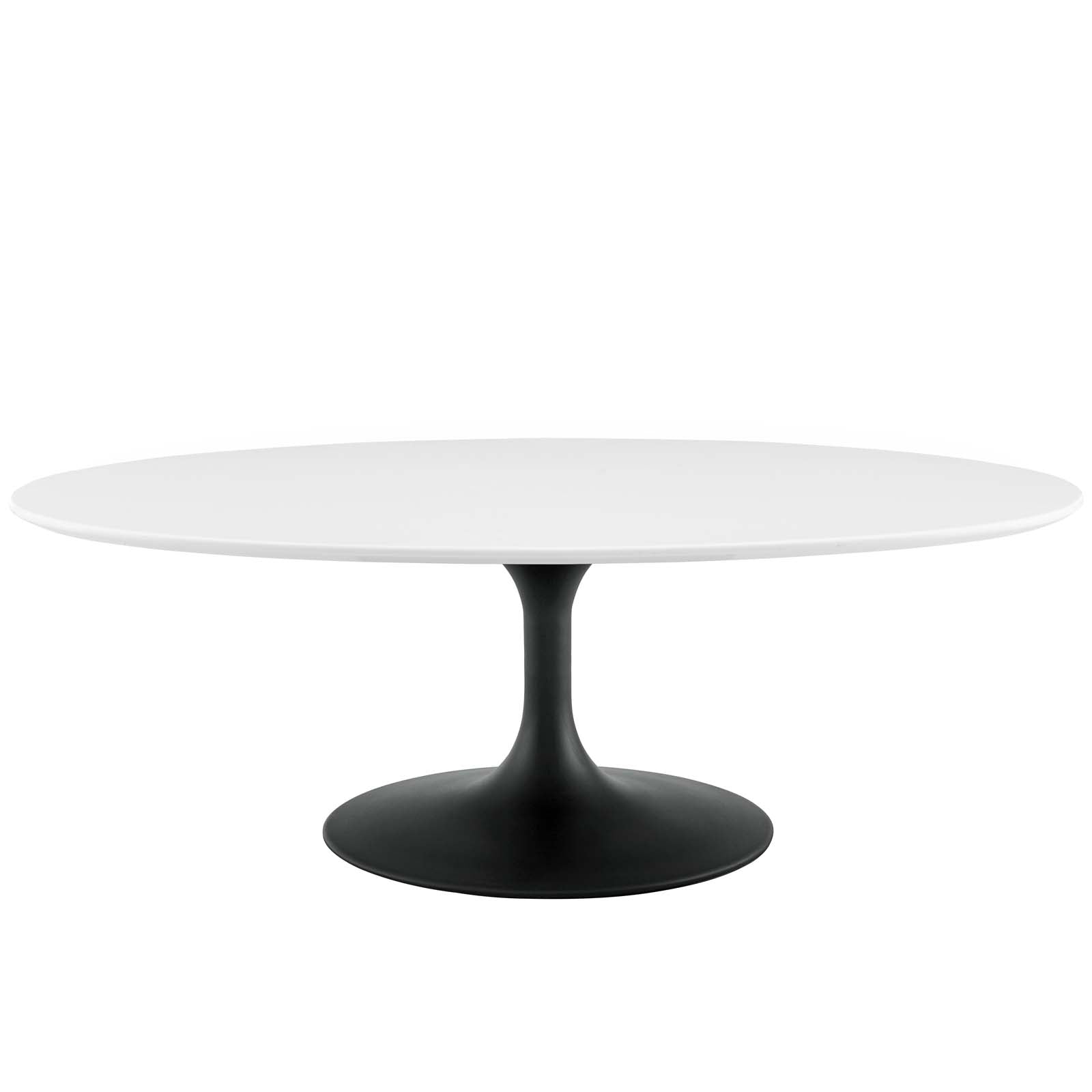 Lippa 48" Oval Wood Coffee Table by Modway