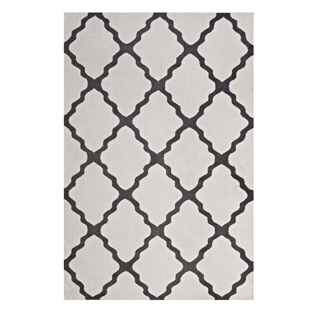 Marja Moroccan Trellis 8x10 Area Rug by Modway