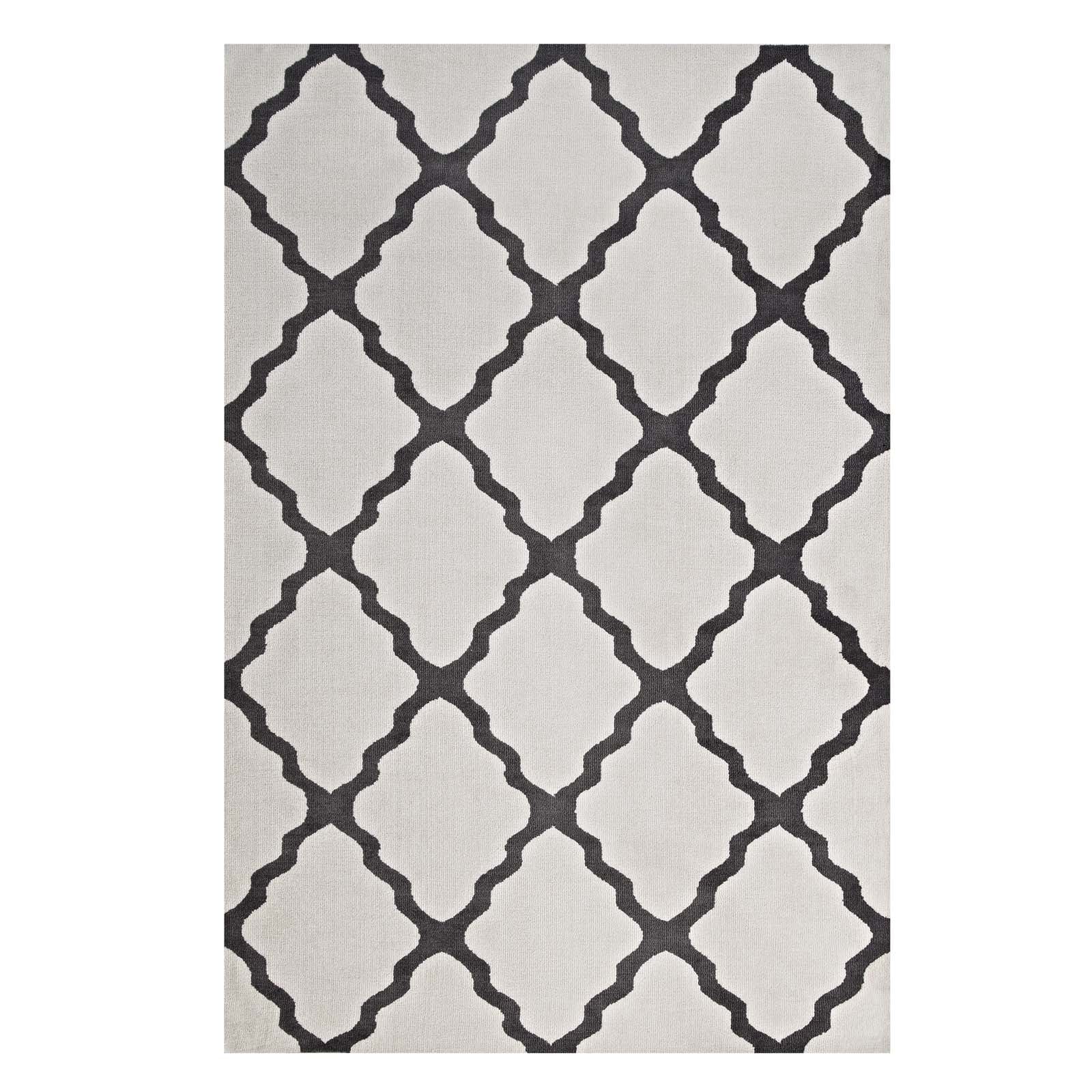 Marja Moroccan Trellis 8x10 Area Rug by Modway