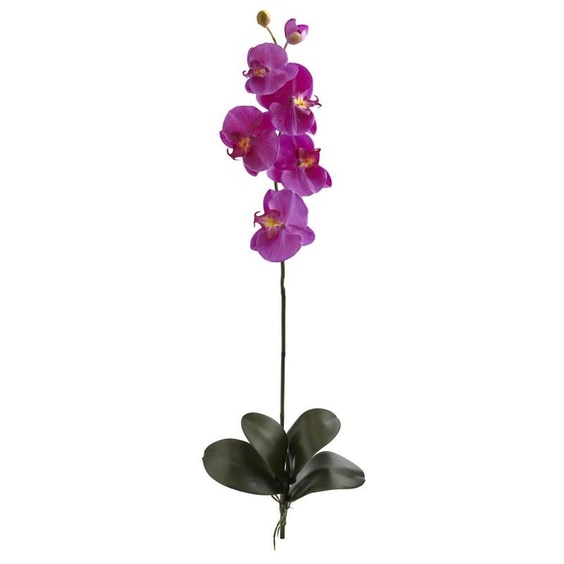 40"  Large Orchid Phalaenopsis Artificial Flower (Set of 3)