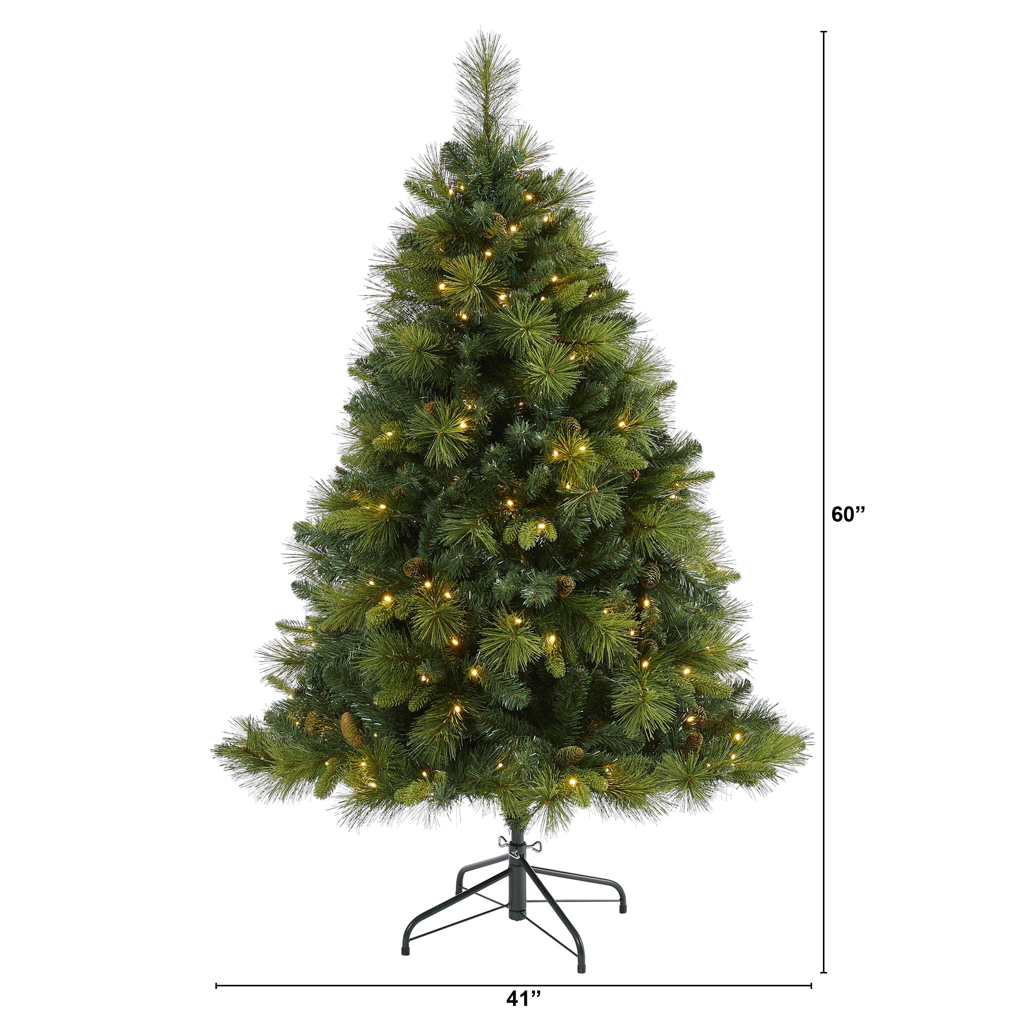 5' North Carolina Mixed Pine Artificial Christmas Tree