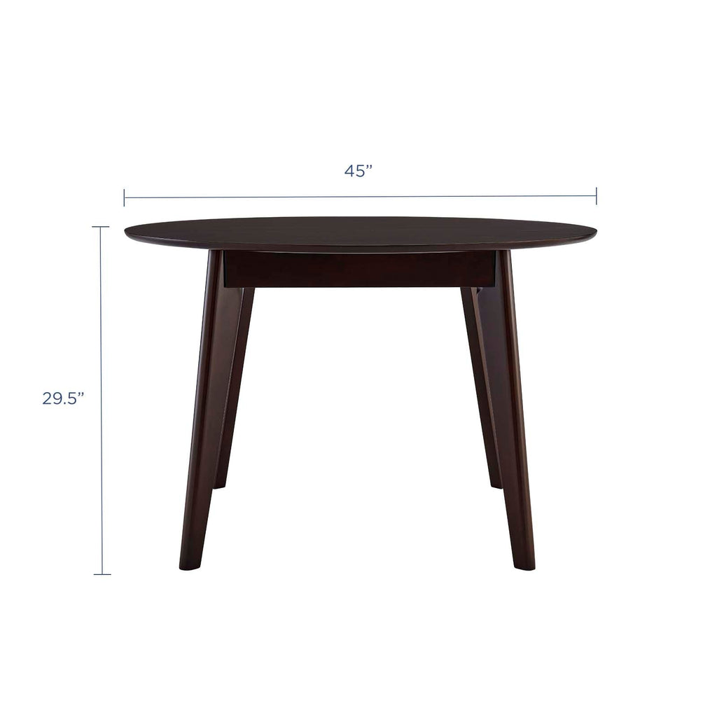 Vision 45" Round Dining Table by Modway