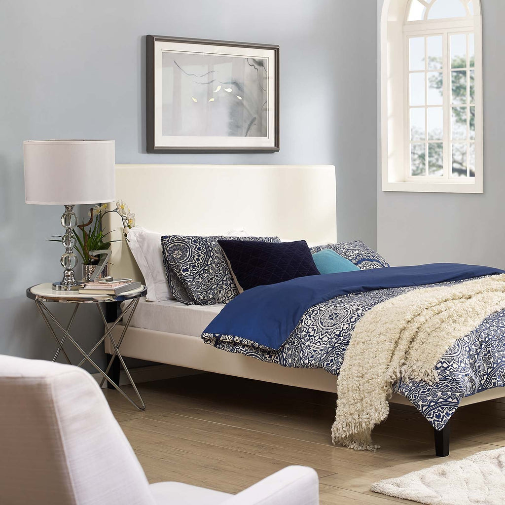 Taylor Upholstered Faux Leather Full / Queen Headboard by Modway