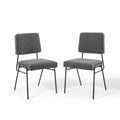 Craft Dining Side Chair Upholstered Fabric Set of 2