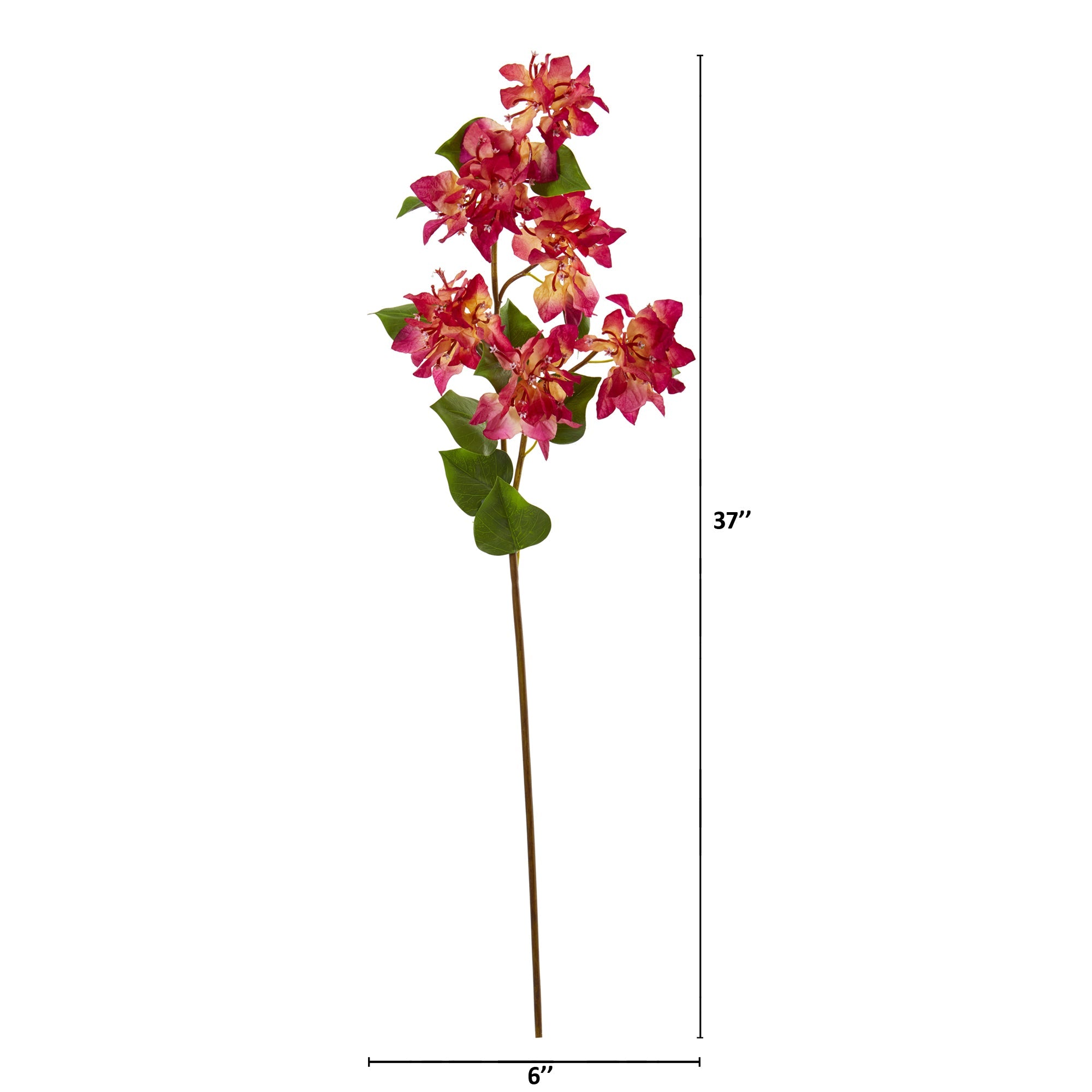 37" Bougainvillea Artificial Flower (Set of 4)
