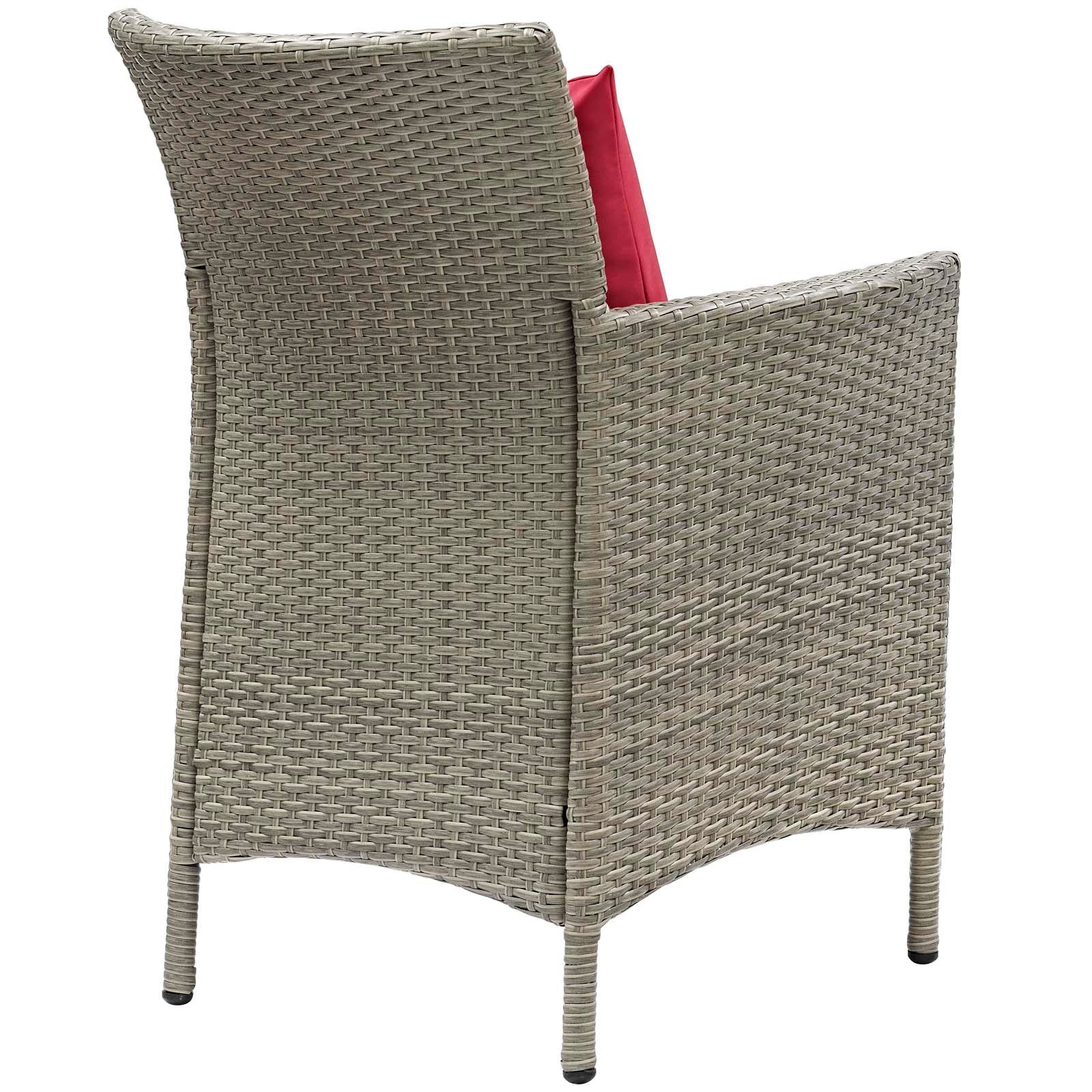 Conduit Outdoor Patio Wicker Rattan Dining Armchair by Modway