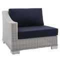Conway Sunbrella¨ Outdoor Patio Wicker Rattan Left-Arm Chair by Modway
