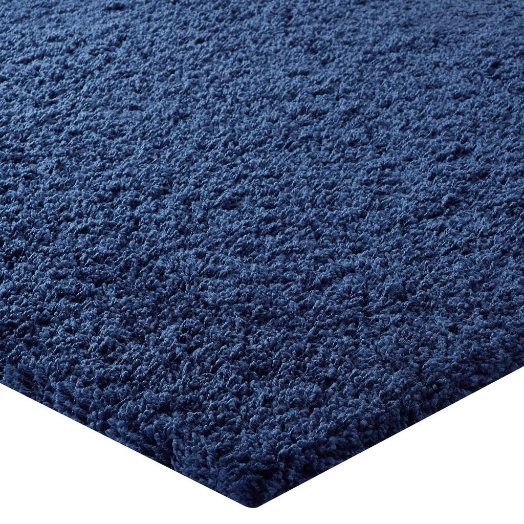 Enyssa Solid 5x8 Shag Area Rug by Modway