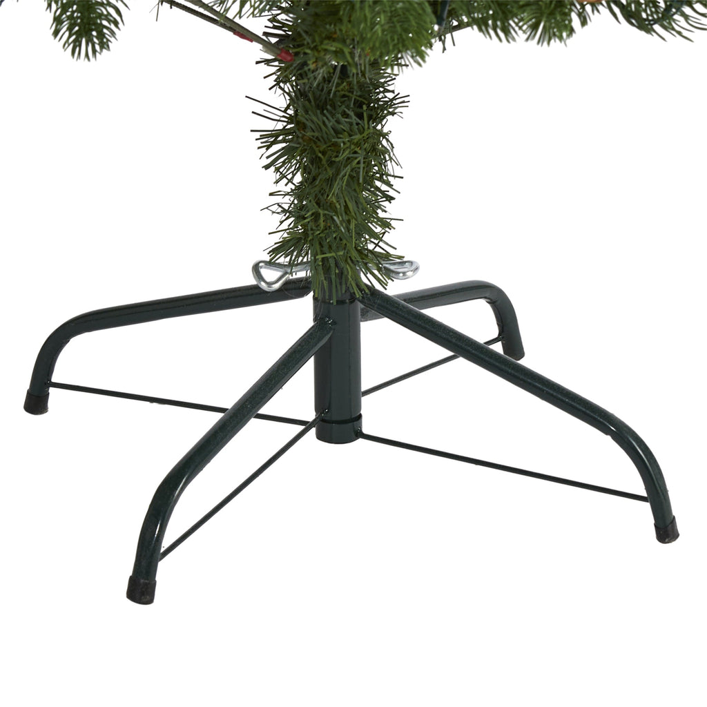 5' Rocky Mountain Spruce Artificial Christmas Tree w/ Pinecones