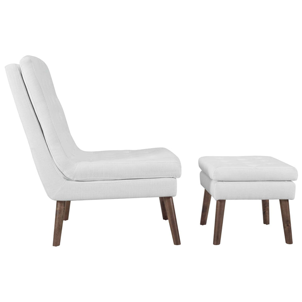 Modify Upholstered Lounge Chair and Ottoman by Modway
