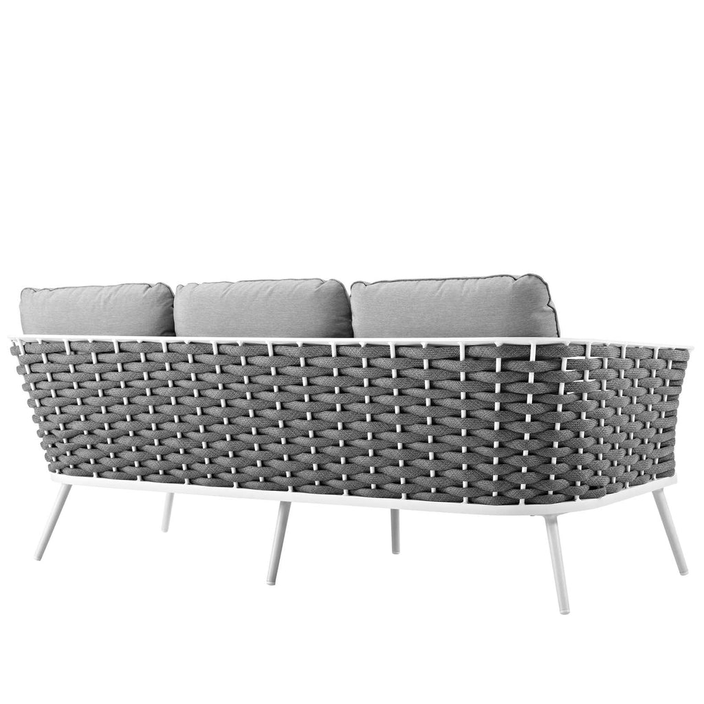 Stance Outdoor Patio Aluminum Sofa by Modway