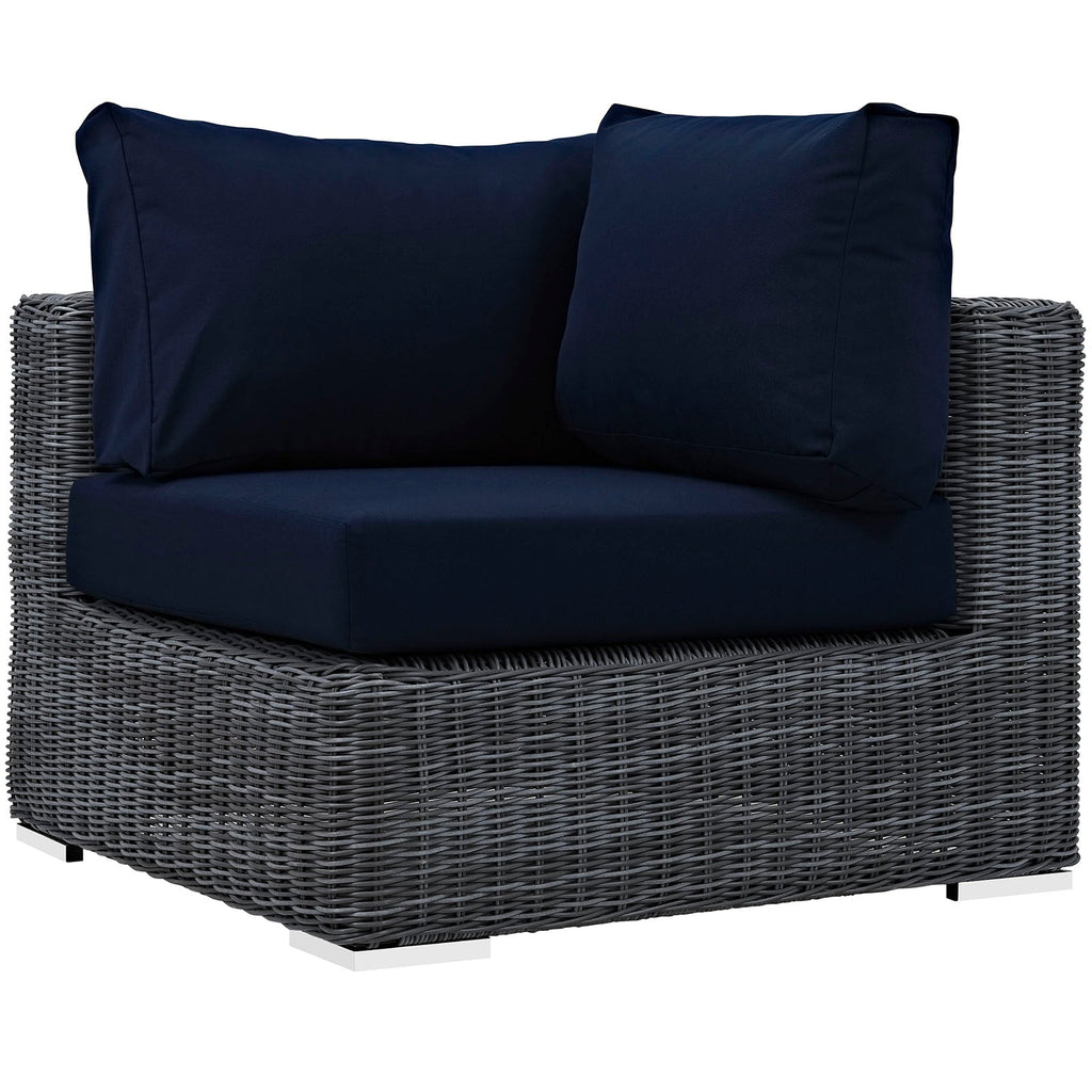 Summon 10 Piece Outdoor Patio Sunbrella¨ Sectional Set by Modway