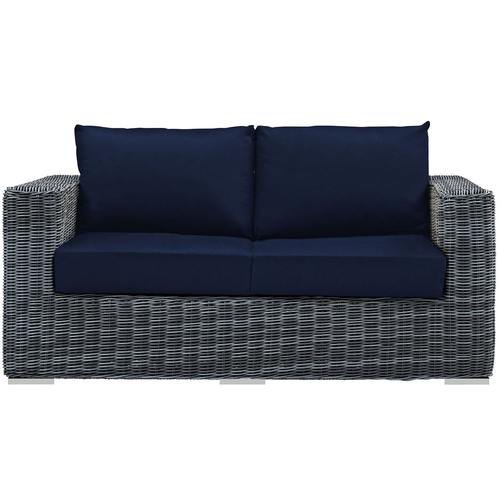 Summon Outdoor Patio Sunbrella¨ Loveseat by Modway