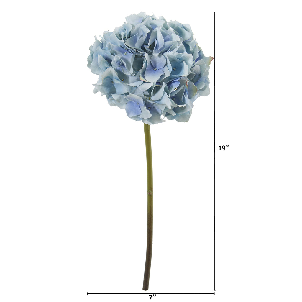 19" Hydrangea Artificial Flower (Set of 6)