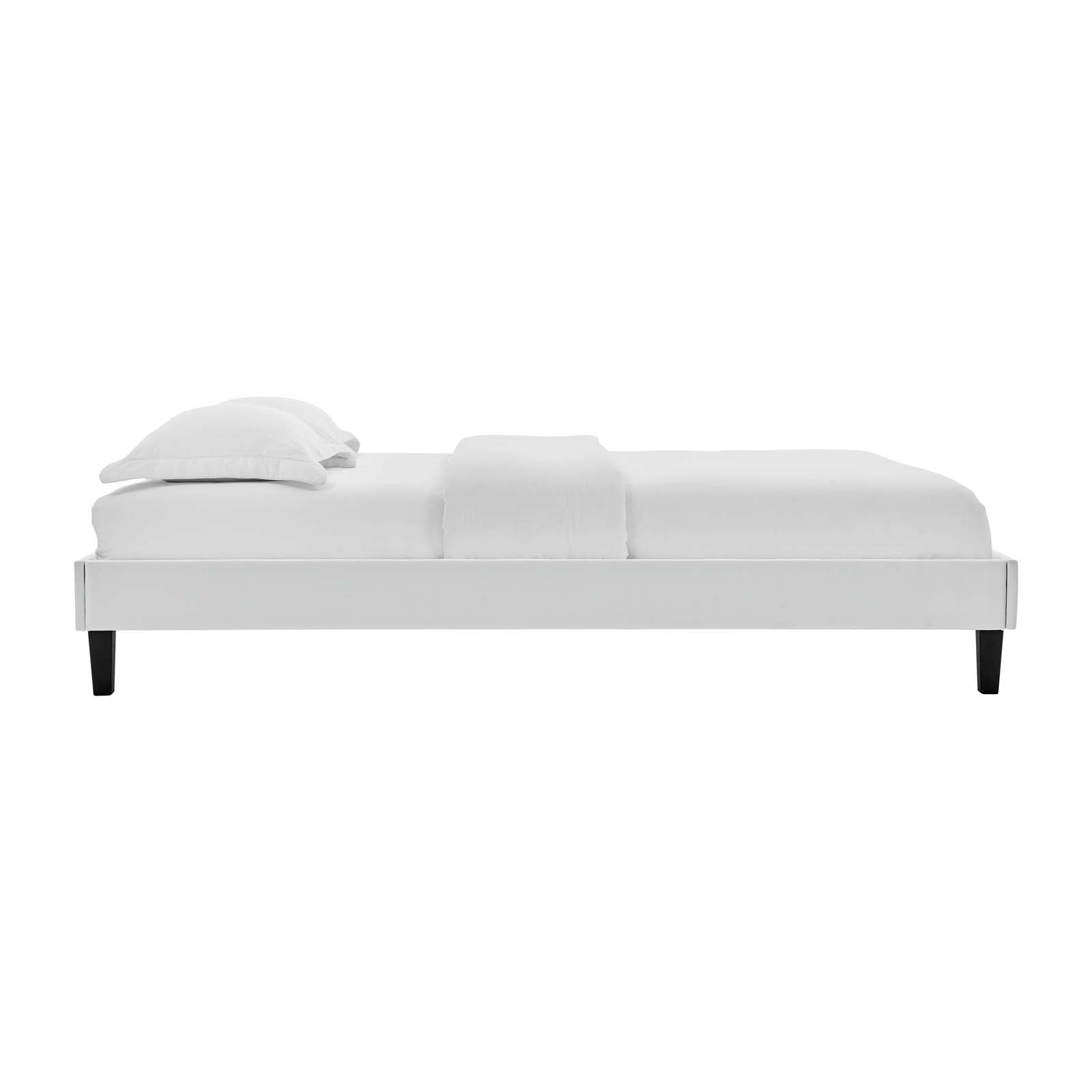 Reign Performance Velvet Full Platform Bed Frame by Modway