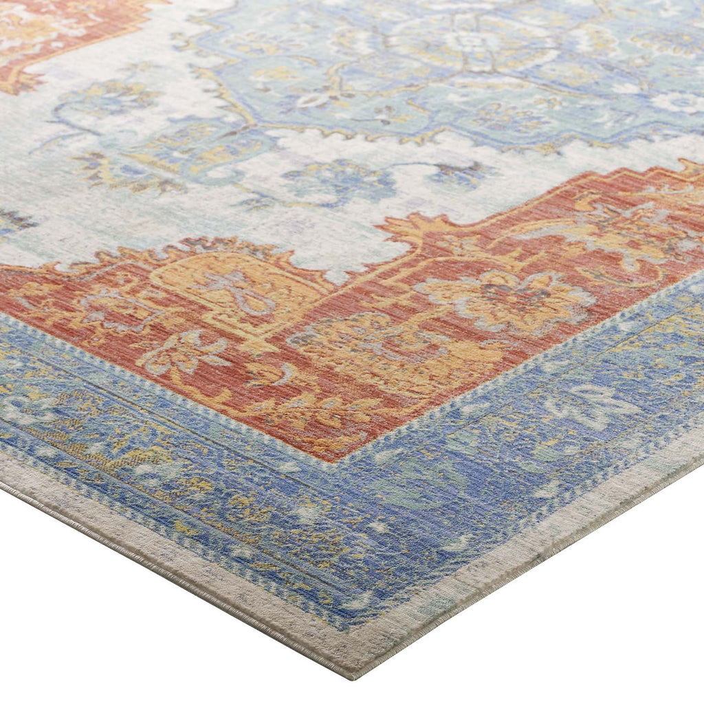 Citlali Distressed Southwestern Aztec 8x10 Area Rug by Modway