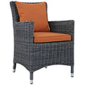 Summon Dining Outdoor Patio Sunbrella¨ Armchair by Modway