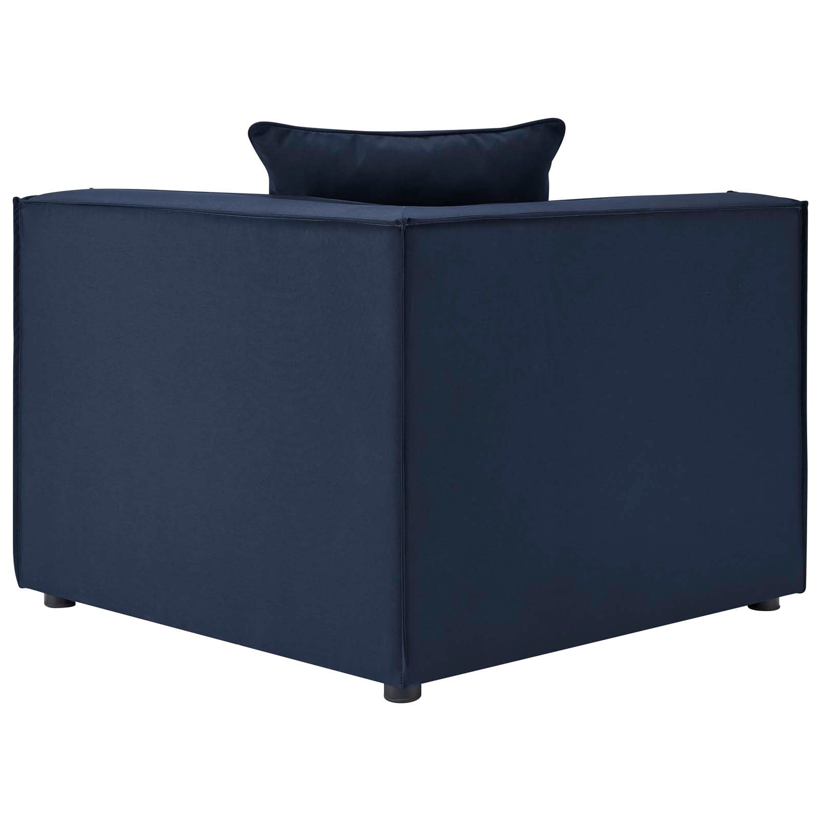 Saybrook 7-Piece Outdoor Patio Upholstered Sectional Sofa by Modway