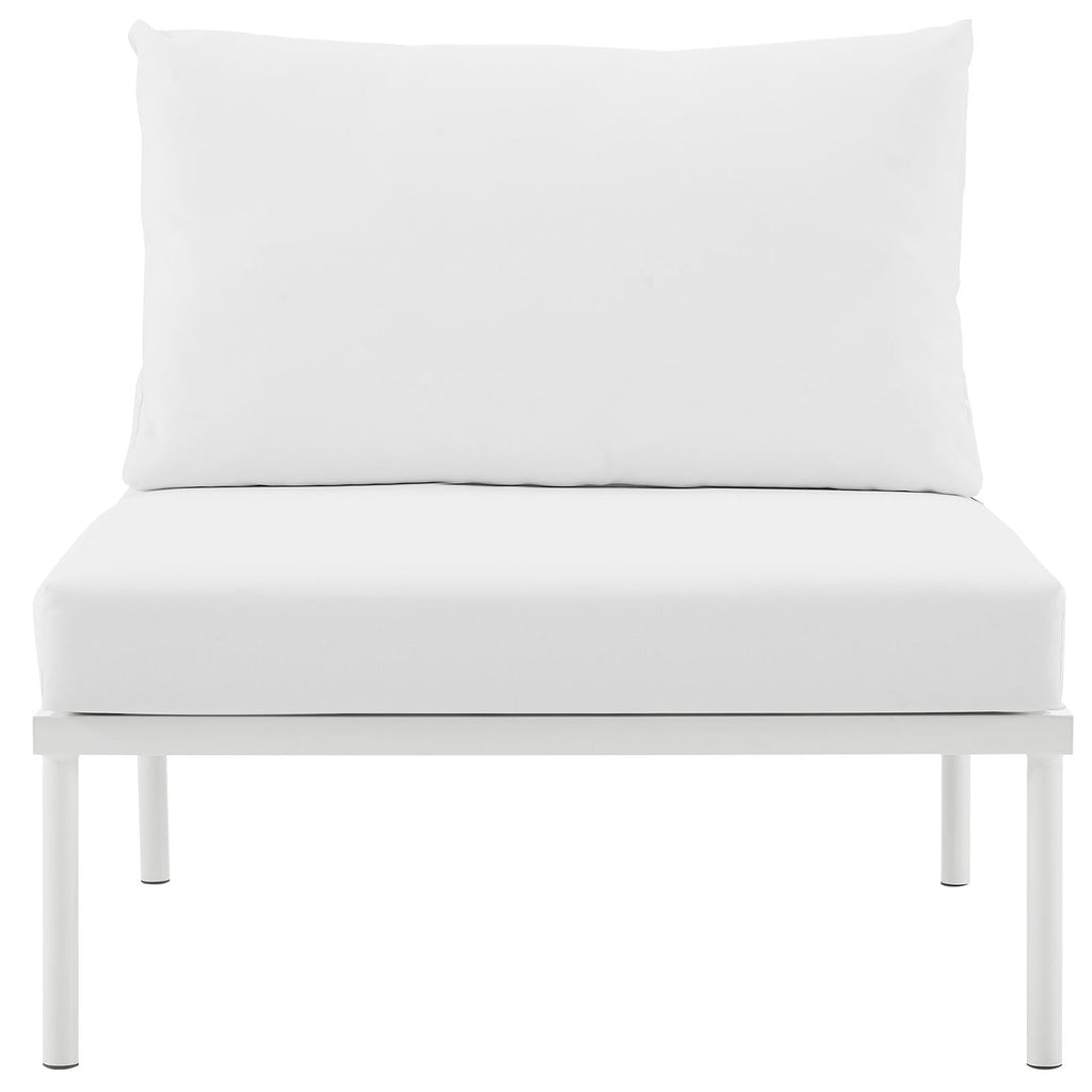 Harmony Armless Outdoor Patio Aluminum Chair by Modway