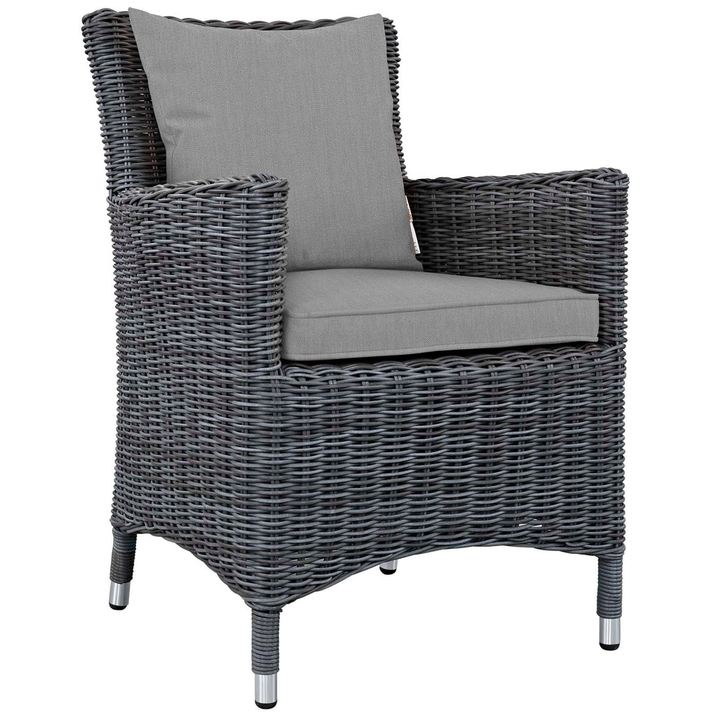 Summon 9 Piece Outdoor Patio Sunbrella¨ Dining Set by Modway