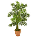 59"  Areca Palm Artificial Tree in Terracotta Planter