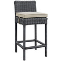 Summon Outdoor Patio Sunbrella¨ Bar Stool by Modway