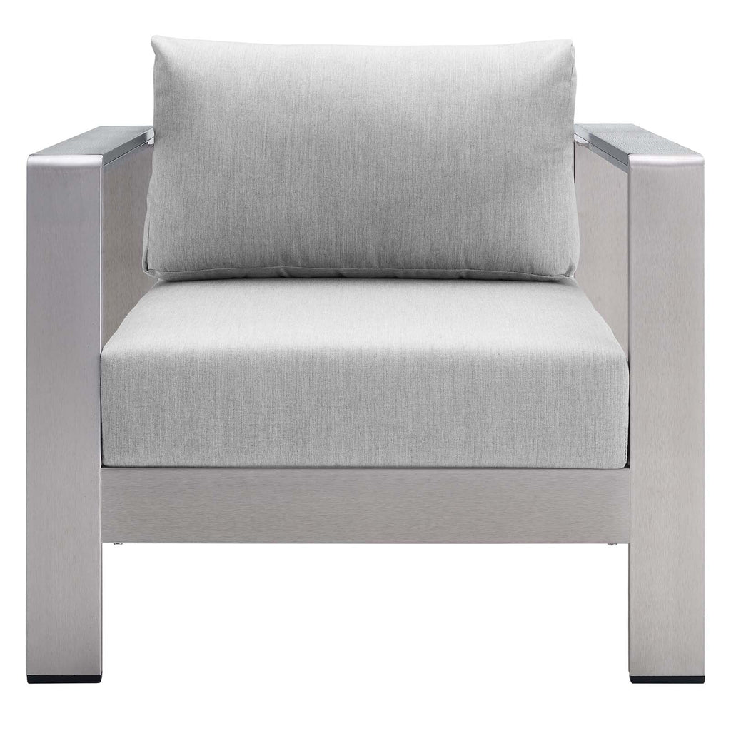 Shore Sunbrella¨ Fabric Aluminum Outdoor Patio Armchair by Modway