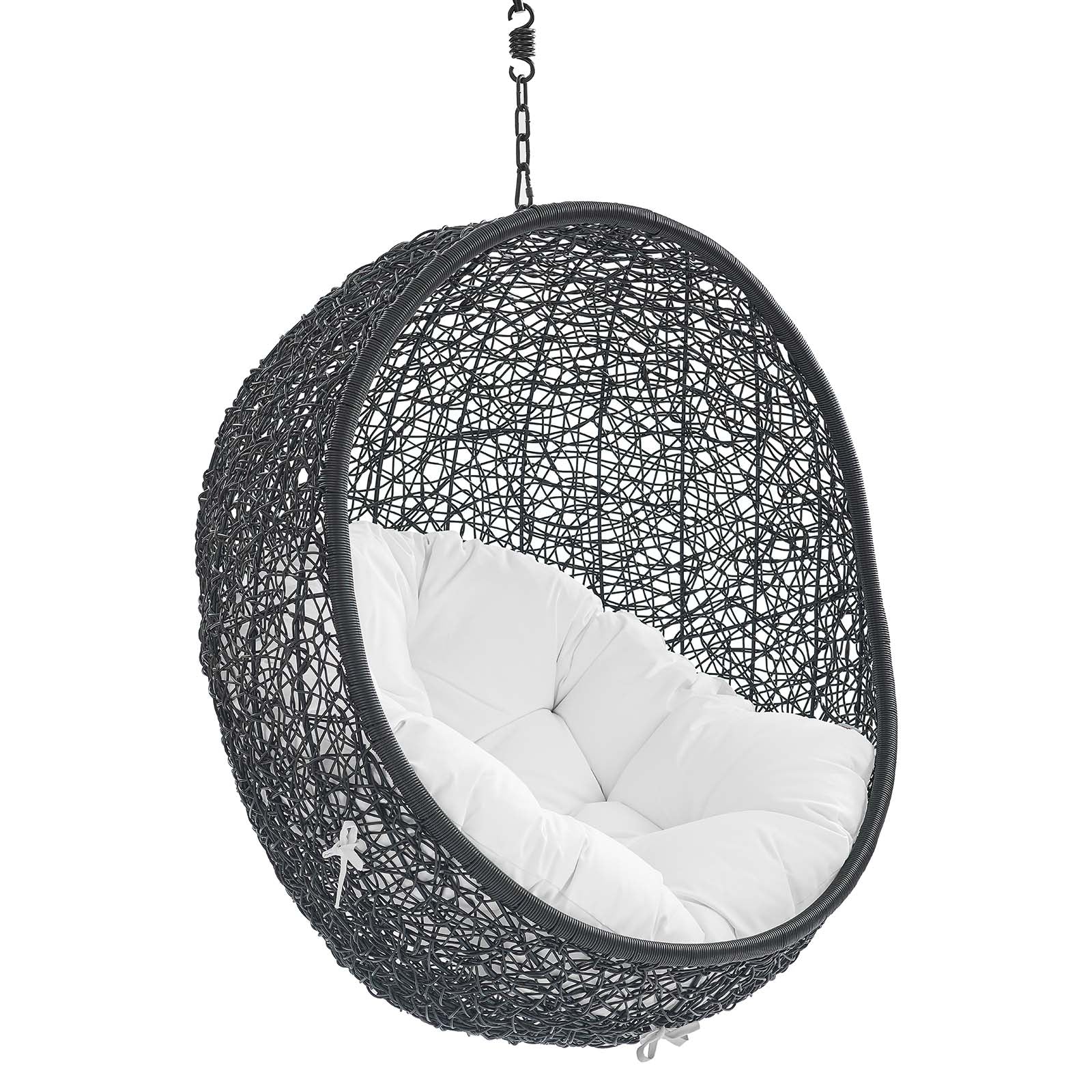 Encase Sunbrella¨ Fabric Swing Outdoor Patio Lounge Chair Without Stand by Modway