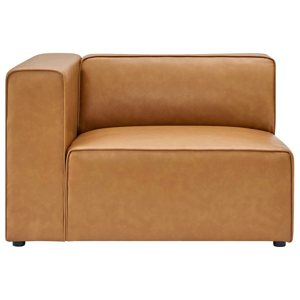 Mingle 3-Piece Vegan Leather Sectional Sofa by Modway