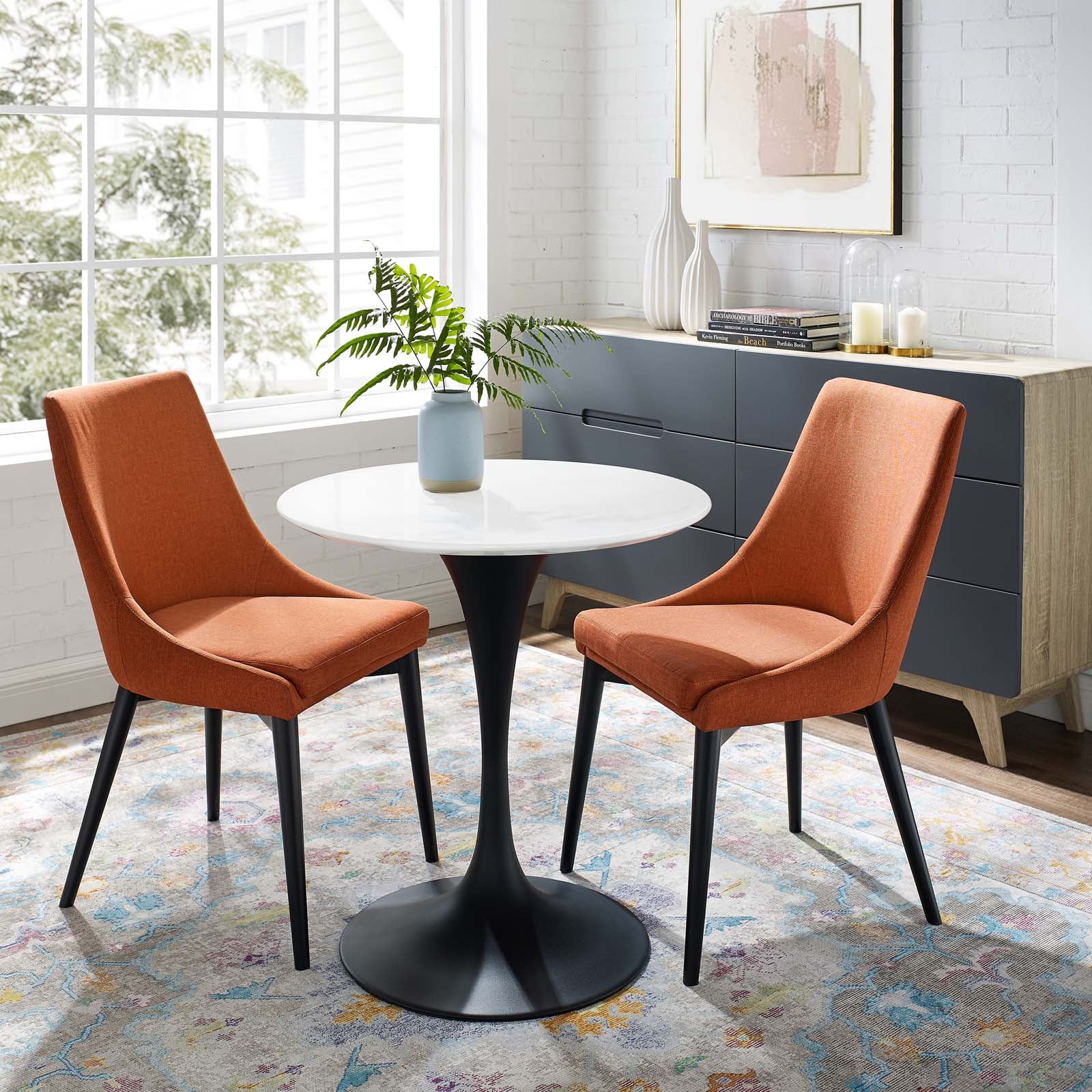 Lippa 28" Round Wood Dining Table by Modway
