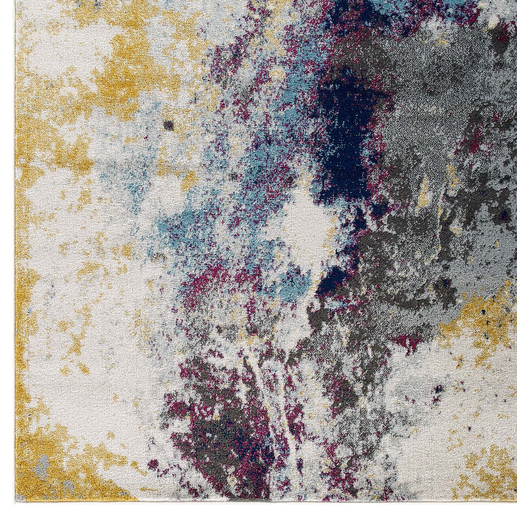 Entourage Adeline Contemporary Modern Abstract 8x10 Area Rug by Modway