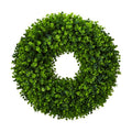 25" Eucalyptus Artificial Wreath 4344 By Nearly Natural